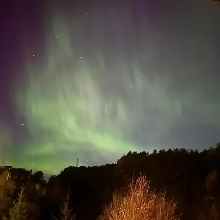 مكان تخييم Aurora Trailer Caravan Near Bergen - No Shower No
