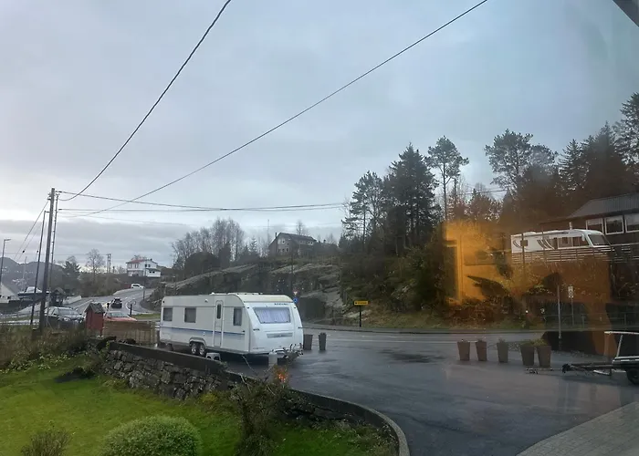 Aurora Caravan Near Bergen